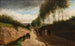 Chemin creux environs de Chailly - Camille Pissarro — artwork view