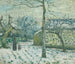 Snow Effect Painting at Montfoucault - Camille Pissarro — artwork view