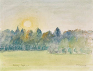 Eragny Painting - Camille Pissarro — artwork view