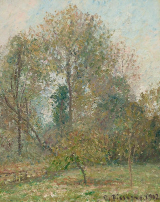 White Frost in Éragny - Camille Pissarro — artwork view