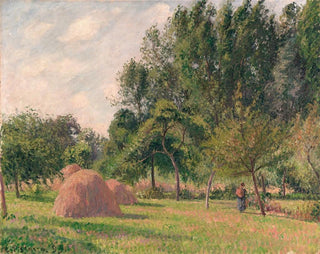 Meules au lever du soleil - Camille Pissarro — artwork view