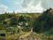 Hill of Jalais in Pontoise - Camille Pissarro — artwork view
