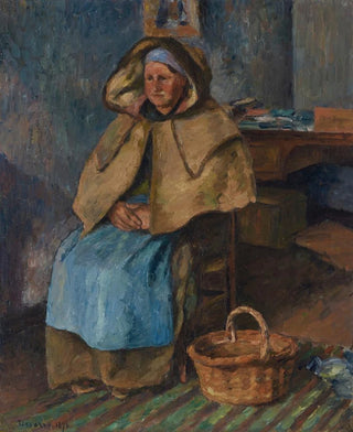 La Mère Gaspard Pontoise - Camille Pissarro — artwork view