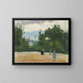 La clairière - Camille Pissarro — framed artwork on a wall