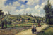 Landscape near Pontoise on the Auvers Road - Camille Pissarro — artwork view