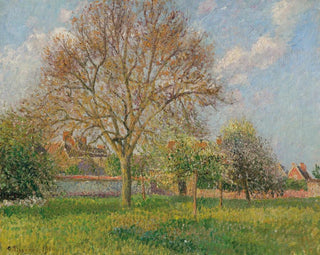 The Big Walnut Ragné Afternoon - Camille Pissarro — artwork view