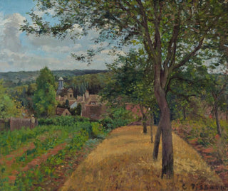 Orchard at Louveciennes - Camille Pissarro — artwork view