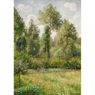 Poplars at Éragny - Camille Pissarro — artwork view