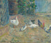 Poulailler, la maison rouge, Pontoise - Camille Pissarro — artwork view