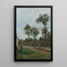 Reproduction of the painting Route de Louveciennes - Camille Pissarro