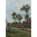 Reproduction of the painting Route de Louveciennes - Camille Pissarro