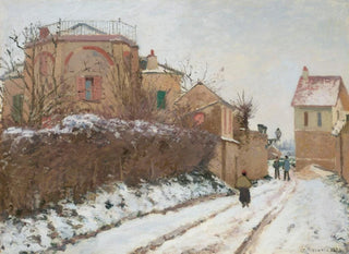 Rue de la Citadelle à Pontoise - Camille Pissarro — artwork view