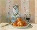 Still life with apples and a pitcher - Camille Pissarro — artwork view