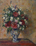 Still life with peonies and mock orange - Camille Pissarro — artwork view