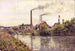 L'Usine à Pontoise - Camille Pissarro — artwork view