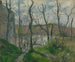 Le Palais Royal à l'Hermitage de Pontoise - Camille Pissarro — artwork view