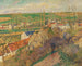 View of the village of Dosny - Camille Pissarro — artwork view