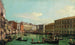 Le Grand Canal, Venice, view towards the south towards the Rialto Bridge - Canaletto — artwork view