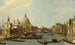 Venice L'embouchure du Grand Canal depuis l'est - Canaletto — artwork view