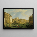 Venice, the Grand Canal of Palazzo Flangini at San Marcuola - Canaletto — framed artwork on a wall