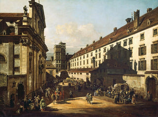 Dominican Church of Vienna - Canaletto — artwork view