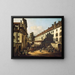 Dominican Church of Vienna - Canaletto — framed artwork on a wall