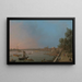 Westminster Painting from Somerset House Terrace - Canaletto — framed artwork on a wall