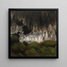 Canards sauvages dans les roseaux - Bruno Liljefors — framed artwork on a wall