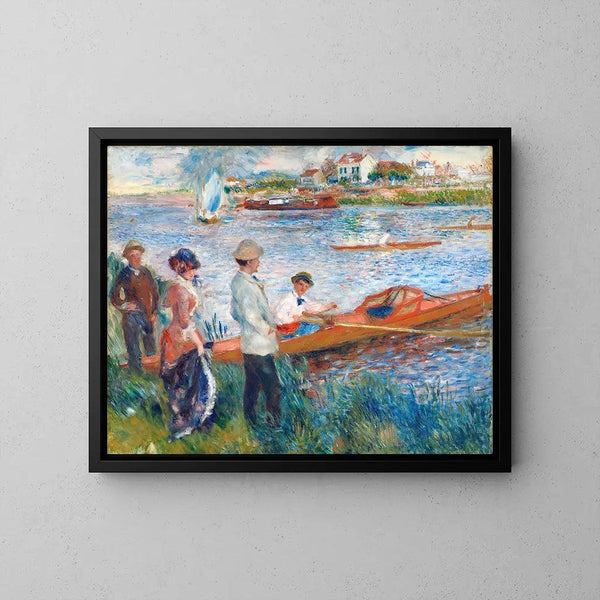 Reproduction of the painting Canotiers à Chatou - Pierre-Auguste Renoir