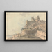 Chapel of Mont Saint-Michel - Captain Francis Grose — framed artwork on a wall