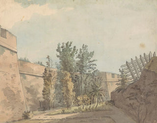 Fort de Languard sur la rivière Orwell - Capitaine Francis Grose — artwork view