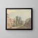 Fort de Languard sur la rivière Orwell - Capitaine Francis Grose — framed artwork on a wall
