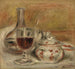 Carafe, glass and sugar bowl - Pierre-Auguste Renoir — artwork view