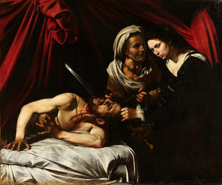 Judith decapitating Holofernes - Caravaggio — artwork view