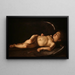 Cupid Sleeping - Caravaggio — framed artwork on a wall