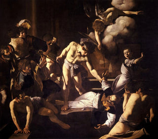 The Martyrdom of Saint Matthew - Caravaggio — artwork view