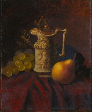 Still life with ewer and fruits - Carducius Plantagenet Ream — artwork view