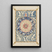 Circle with zodiac signs - Carel Adolph Lion Cachet — framed artwork on a wall
