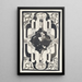 Reproduction of the painting Decorative design painting with four shields - Carel Adolph Lion Cachet