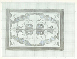 Decor de design en gris et blanc - Carel Adolph Lion Cachet — artwork view
