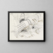 Canon - Carel Adolph Lion Cachet — framed artwork on a wall
