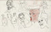 Caricature Heads - Carel Adolph Lion Cachet — artwork view
