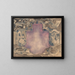 a Design for a diploma from the Dutch Society for Industry and Commerce - Carel Adolph Lion Cachet — framed artwork on a wall