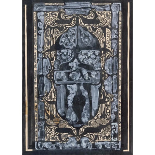 Reproduction of the painting Project for ex-libris of the Hou Association in Trouw - Carel Adolph Lion Cachet