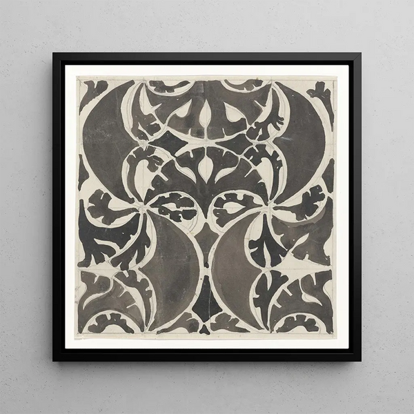 Ornement de bord - Carel Adolph Lion Cachet — framed artwork on a wall