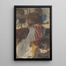 Schoolchildren in class - Carel Adolph Lion Cachet — framed artwork on a wall
