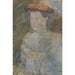 Woman with a flat hat - Carel Adolph Lion Cachet — artwork view