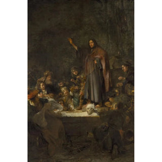 the Resurrection of Lazarus by Jean 114144 - Carel Fabritius — artwork view