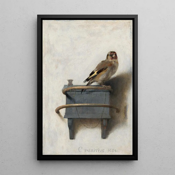 Reproduction of the painting The Goldfinch - Carel Fabritius