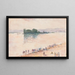 View from the bank across the full width of a river - Carel Nicolaas Storm van 's Gravesande — framed artwork on a wall
